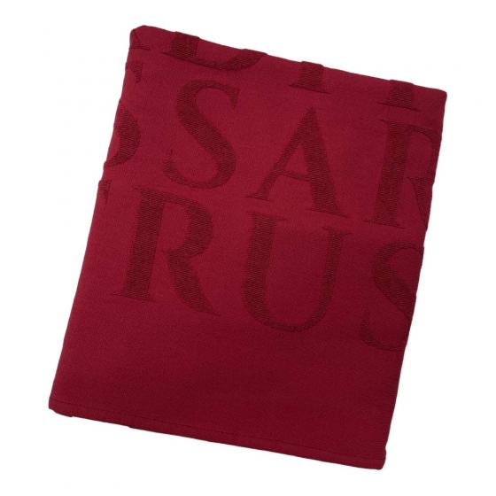 Telo Spiaggia Mare Trussardi Soft Surface Red Rosso cm 95x180