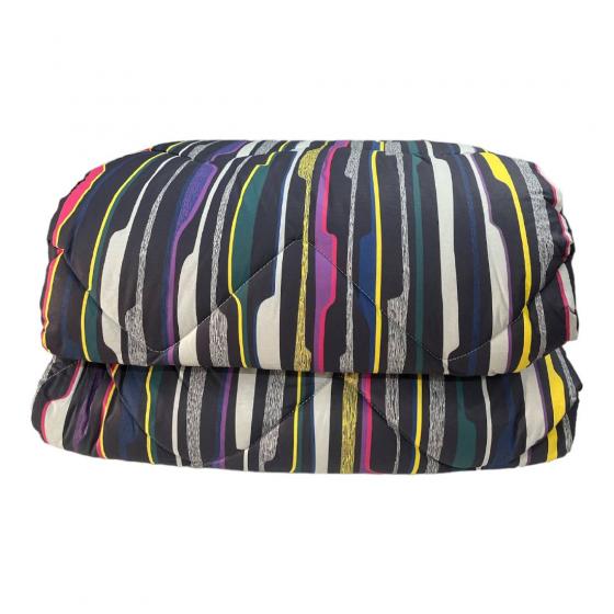Trapunta Matrimoniale Happidea Piumone Happidea Parey Multicolore Esterno Cotone Made In Italia