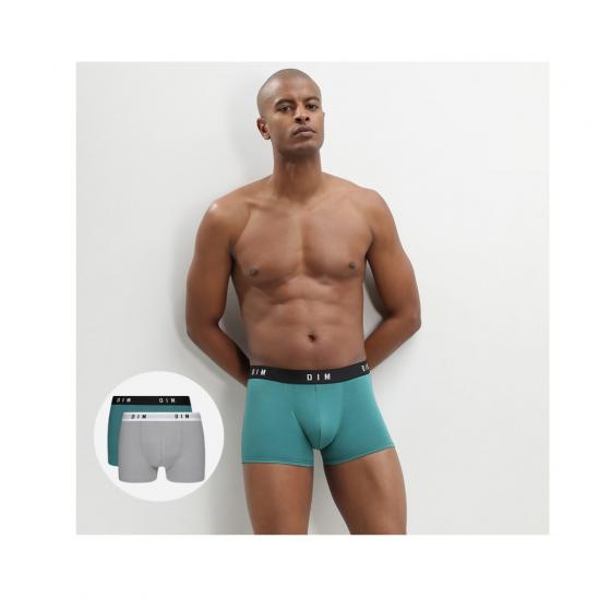 Boxer Uomo Dim 2 Pezzi Articolo  D0ARL Colore Grigio e Ottanio