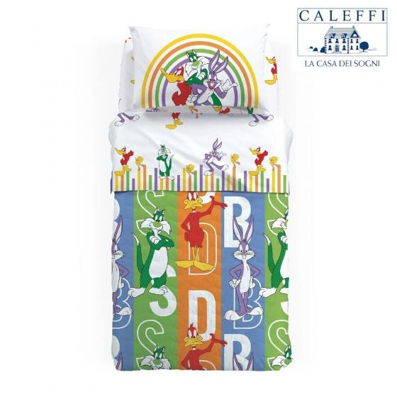 Trapuntino Caleffi Disney Warner Bros Letto Singolo Esterno Cotone Gatto Silvestro