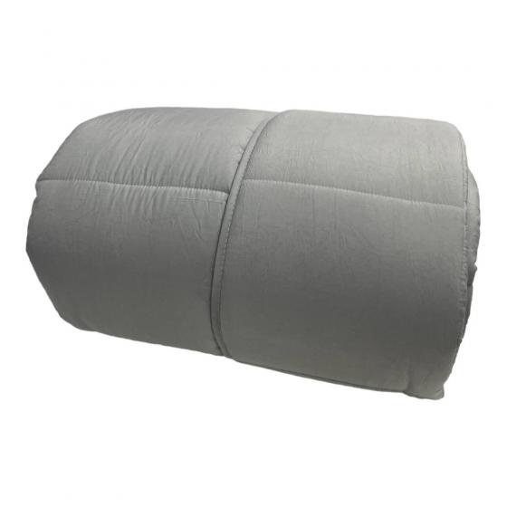Trapunta Singola Caleffi Piumone Microfibra Stropicciata Pagoda Antracite