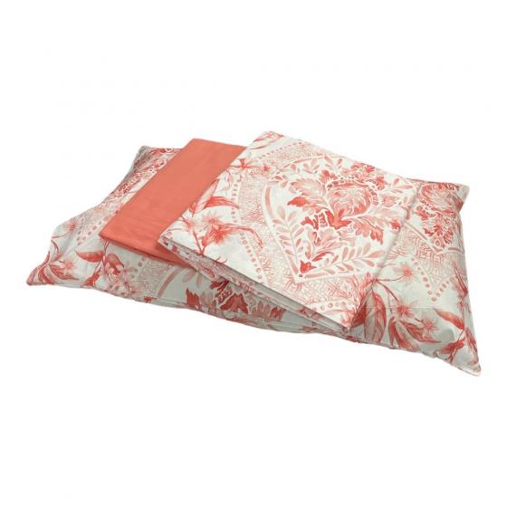 Lenzuola Happidea Lenzuola Matrimoniale Azur Arancio Made In Italia
