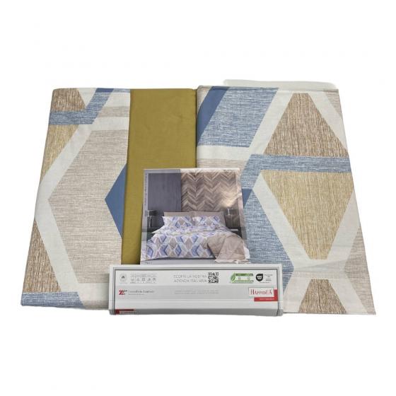 Lenzuola Happidea Singola Made In Italy Articolo Riva Azzurro
