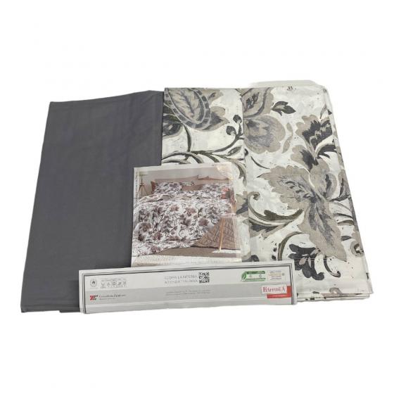 Lenzuola Happidea Lenzuola Matrimoniale Roffel Grigio Made In Italia