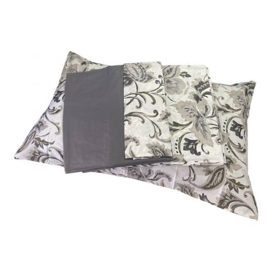 Lenzuola Happidea Lenzuola Matrimoniale Roffel Grigio Made In Italia