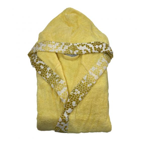 Accappatoio Bassetti Shine Bizarre Taglia L Colore Giallo