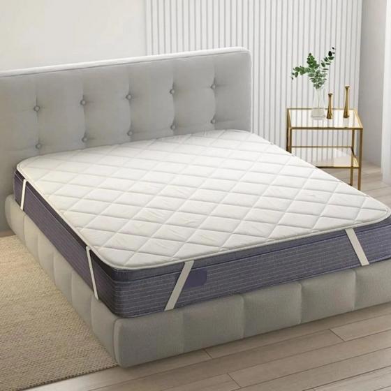 Topper Matrimoniale Irge Con Elastici Traspirante Cm 170x200
