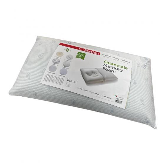 Guanciale Cuscino Memory Foam Acqua Gel H 13