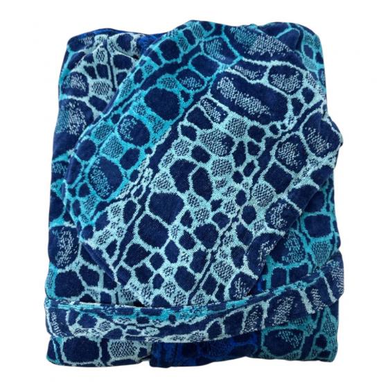 Accappatoio Carrara Collezioni Ocean in Spugna Colore Blu