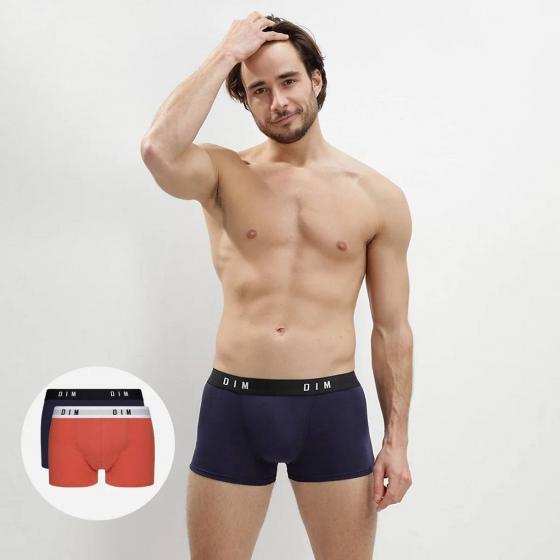Boxer Uomo Dim 2 Pezzi Articolo  D0ARL Colore Blu E  Rux
