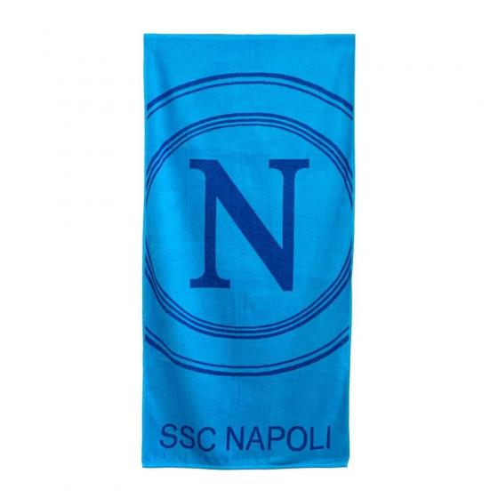 Telo Mare SSC Napoli In Spugna Prodotto Ufficiale Cm 80x160