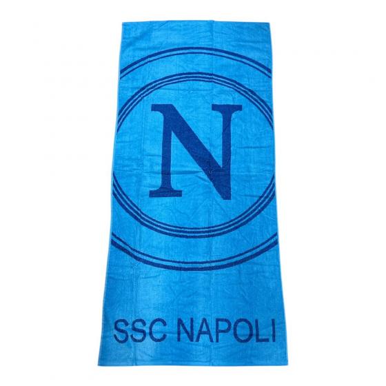 Telo Mare SSC Napoli In Spugna Prodotto Ufficiale Cm 80x160
