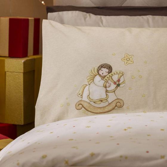 THUN Completo Lenzuola Angel Vanilla Matrimoniale