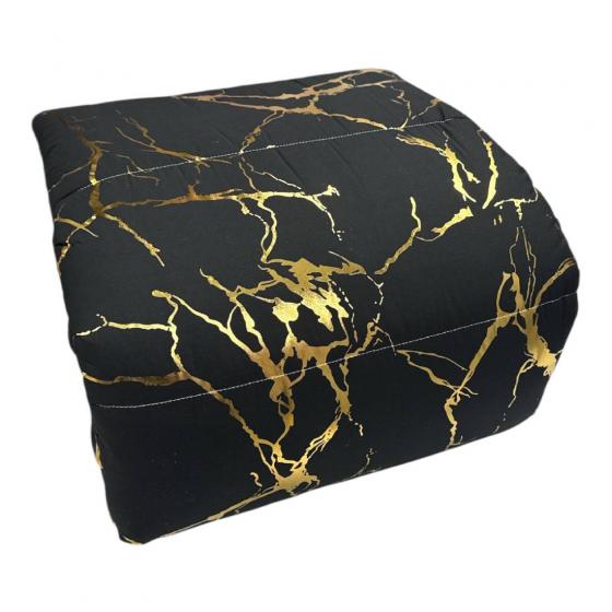 Trapunta Matrimoniale Sogno Disegno Prestige Nero Oro