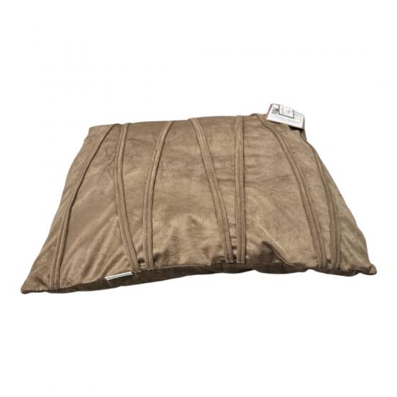 Cuscino Arredo In Velluto Cm 45 X 45 Tortora