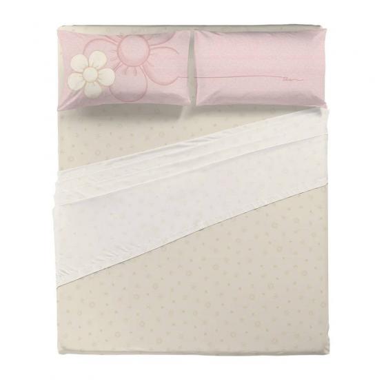 THUN Completo Lenzuola Iconic Pink Matrimoniale