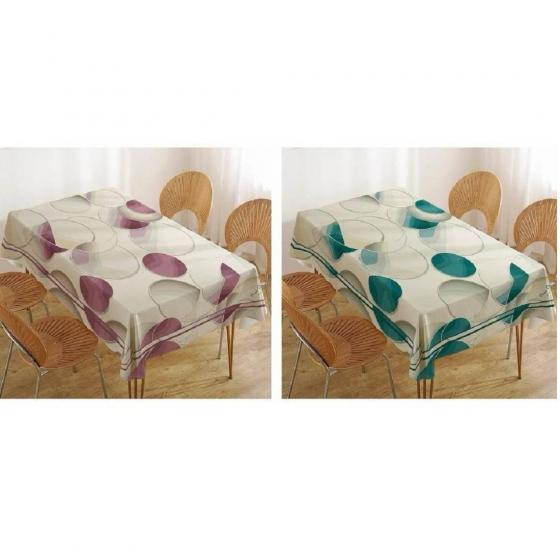 Tovaglia Da Tavola Servizio Tavola Per 6 Pierre Cardin Lyana Cerchi