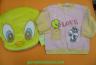 FELPA TITTY + PELUCHE TITTY TG 4 ANNI ROSA SALMONE