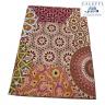Telo Arredo Foulard Caleffi Matrimoniale Gran decor Etnic Corallo Cm 270x270