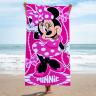 Telo Mare Disney Minnie Cm 70x 140 In Microfibra