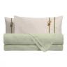 THUN Completo Lenzuola Bloom Green Matrimoniale